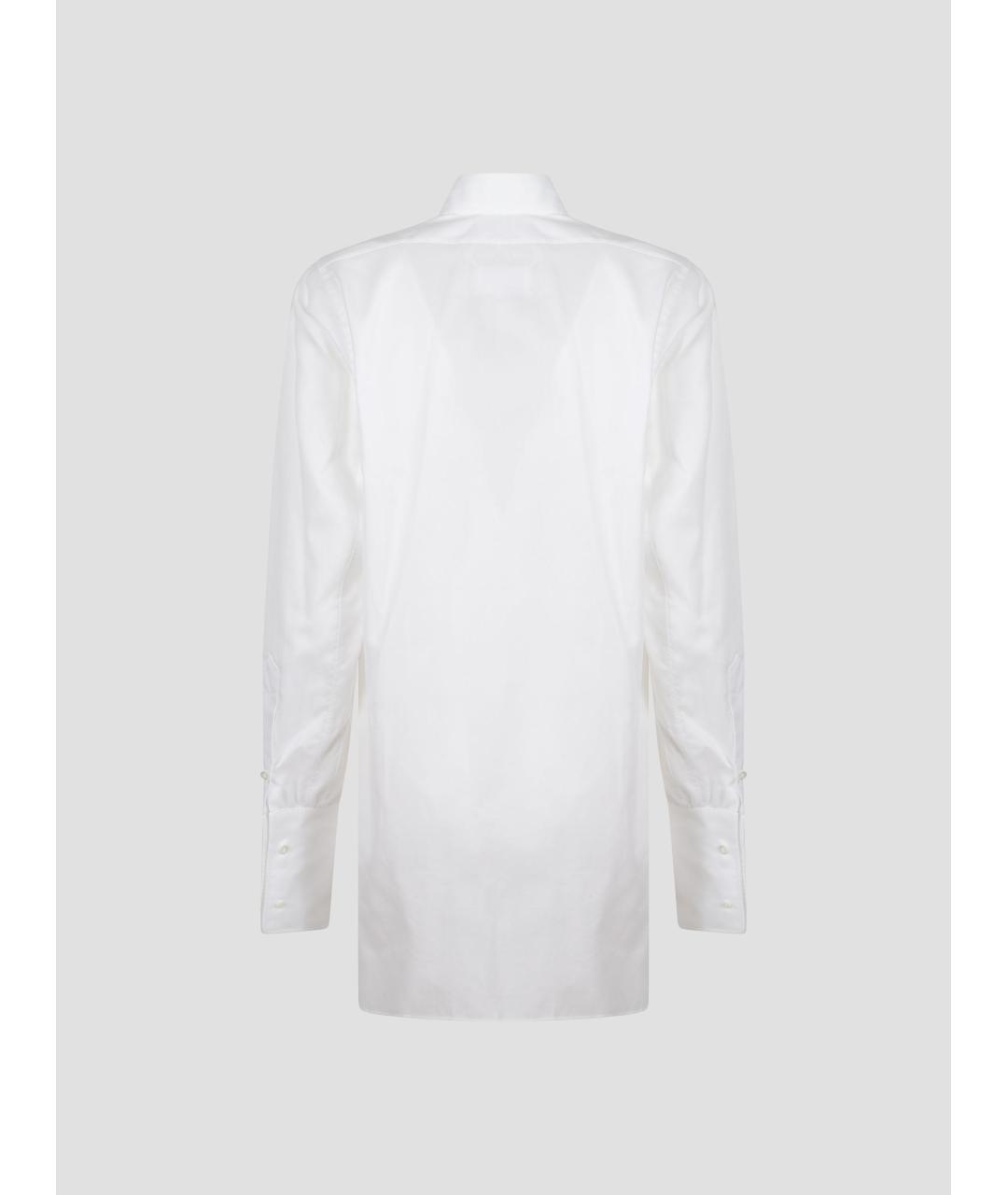 MAISON MARGIELA Белая хлопковая рубашка, фото 2