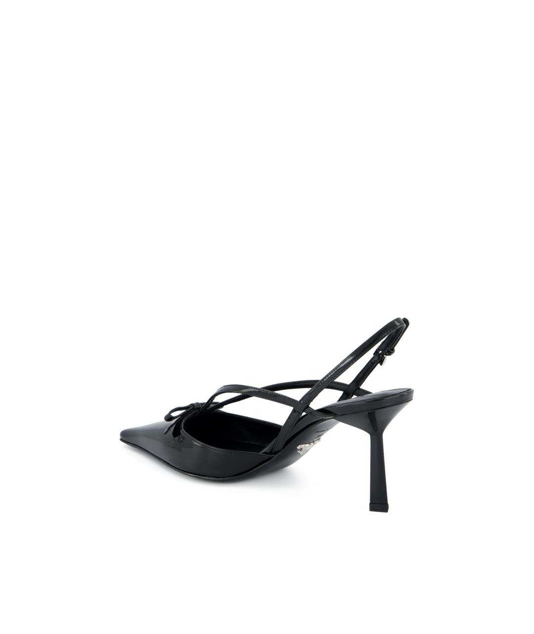 PRADA Черные туфли из лакированной кожи, фото 3