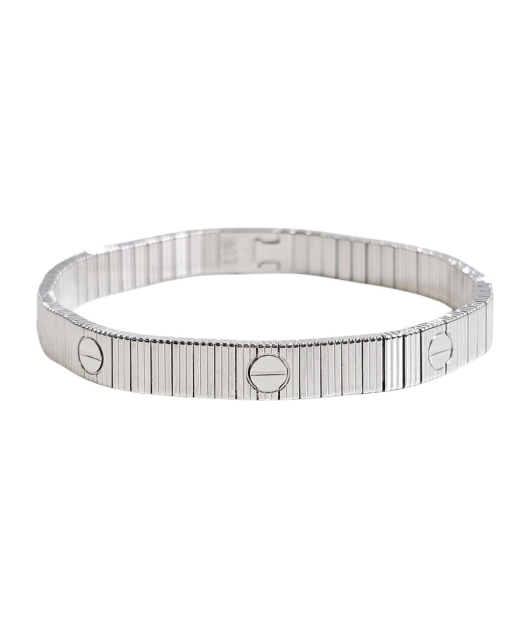 CARTIER Серебряный браслет из белого золота, фото 1