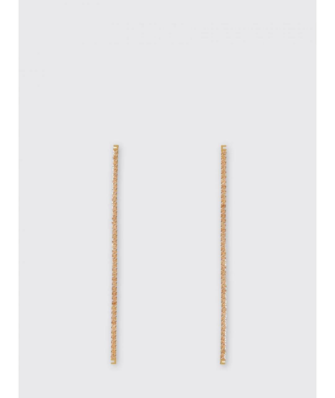 ELISABETTA FRANCHI Золотые латунные серьги, фото 3