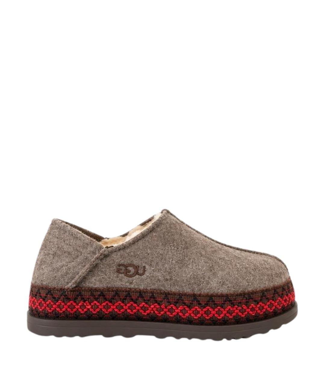 UGG Коричневые замшевые ботинки, фото 1
