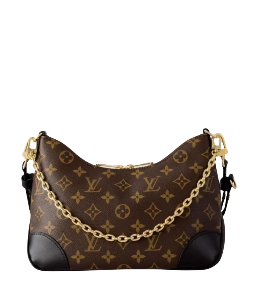 LOUIS VUITTON Коричневая сумка через плечо, фото 1