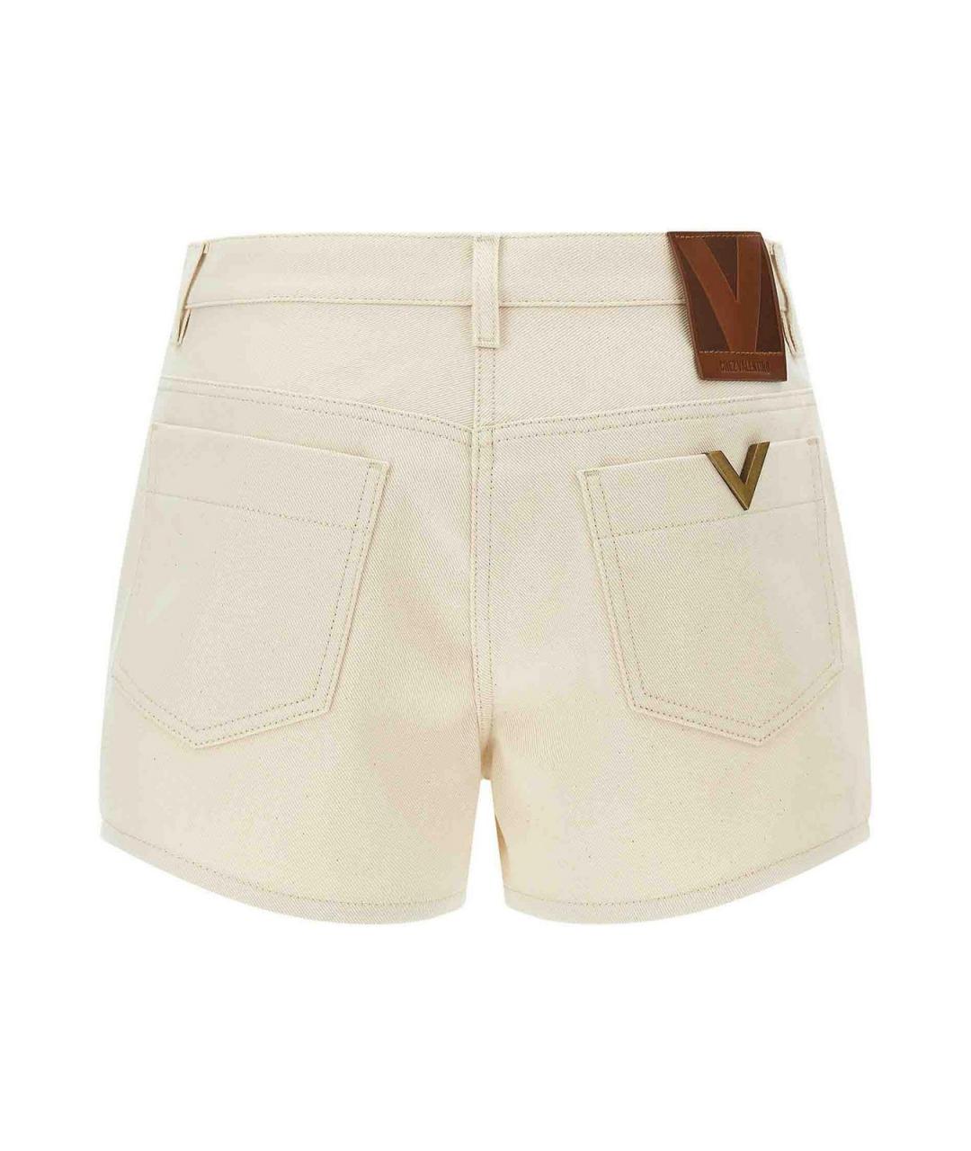 VALENTINO Бежевые шорты, фото 2
