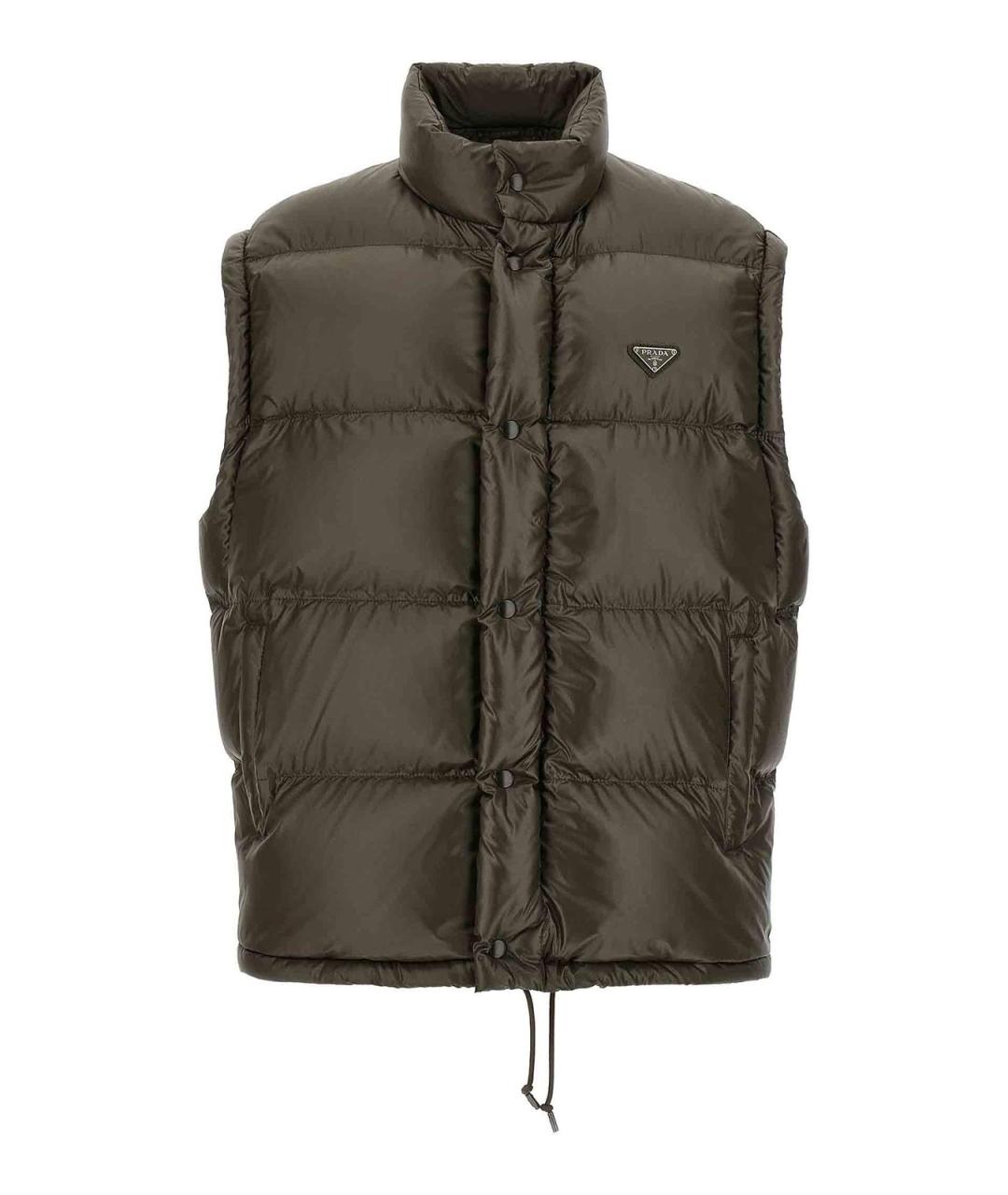 PRADA Мульти нейлоновый пуховик, фото 2