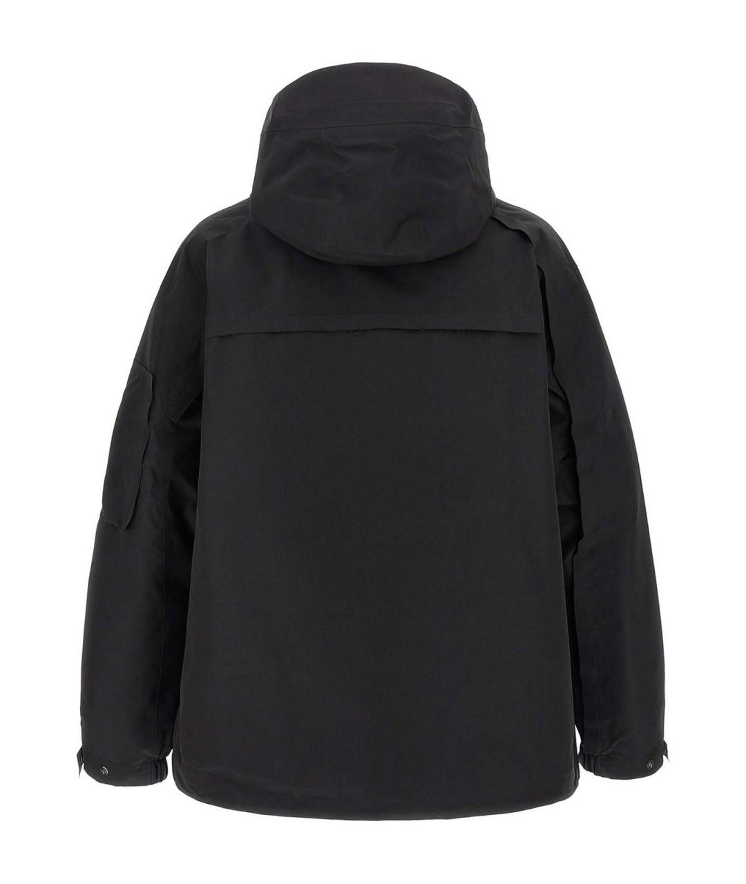 Y-3 Черная полиэстеровая куртка, фото 2