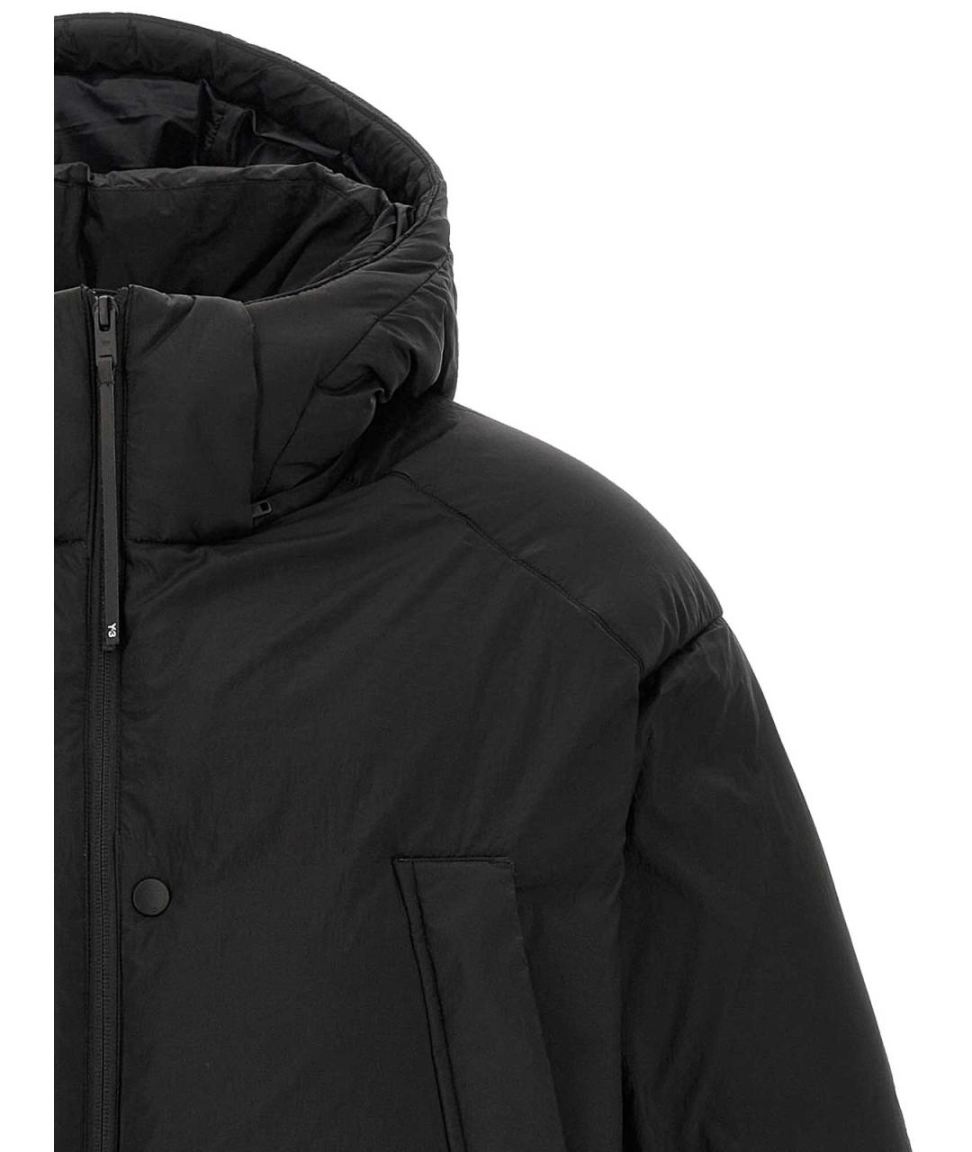 Y-3 Черный пуховик, фото 4