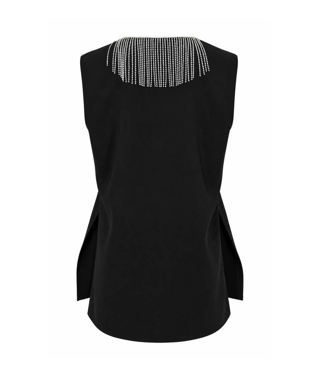 SPORTMAX Черная майка, фото 2