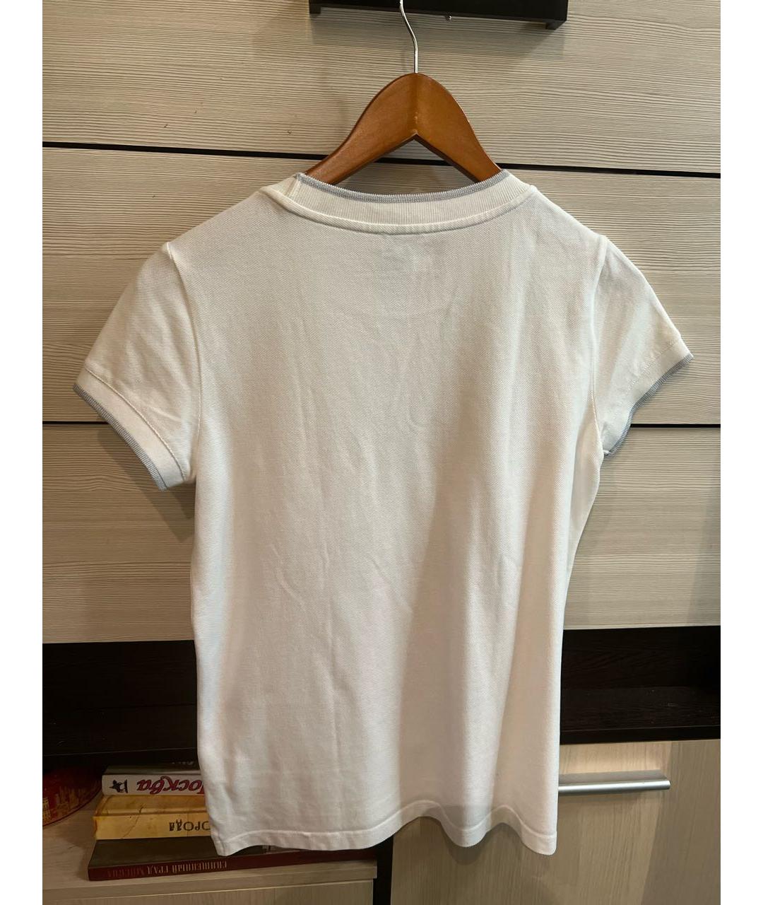 KENZO Белая хлопковая футболка, фото 2