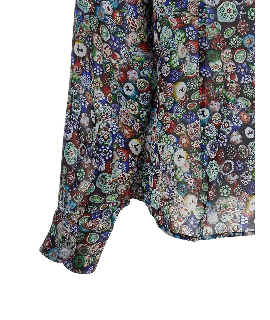 DRIES VAN NOTEN Мульти вискозная рубашка, фото 4