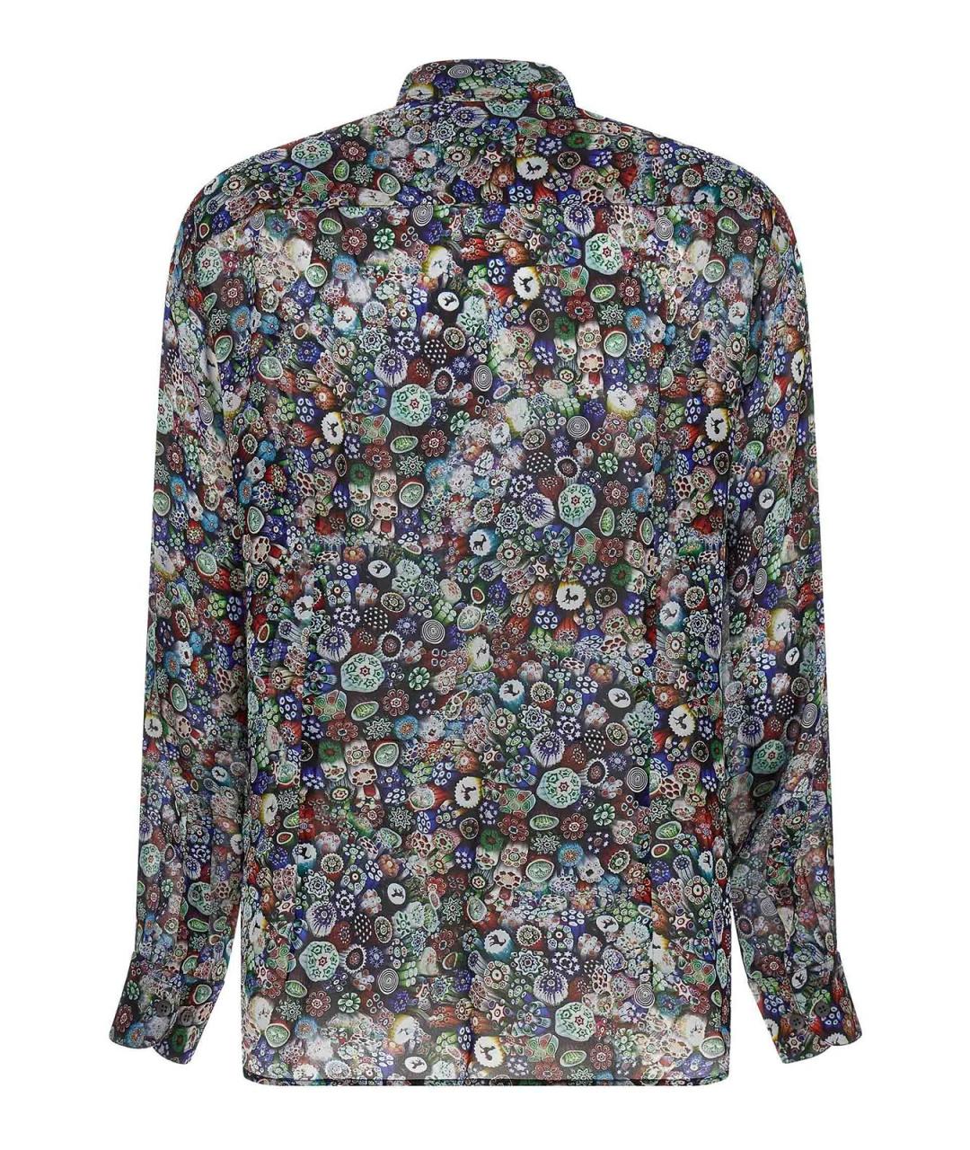 DRIES VAN NOTEN Мульти вискозная рубашка, фото 2
