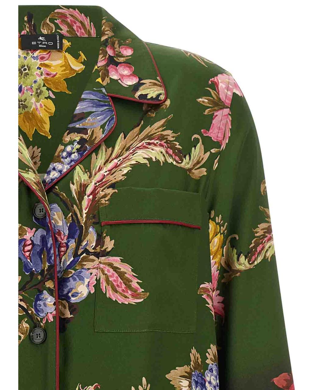 ETRO Мульти полиэстеровая рубашка, фото 3