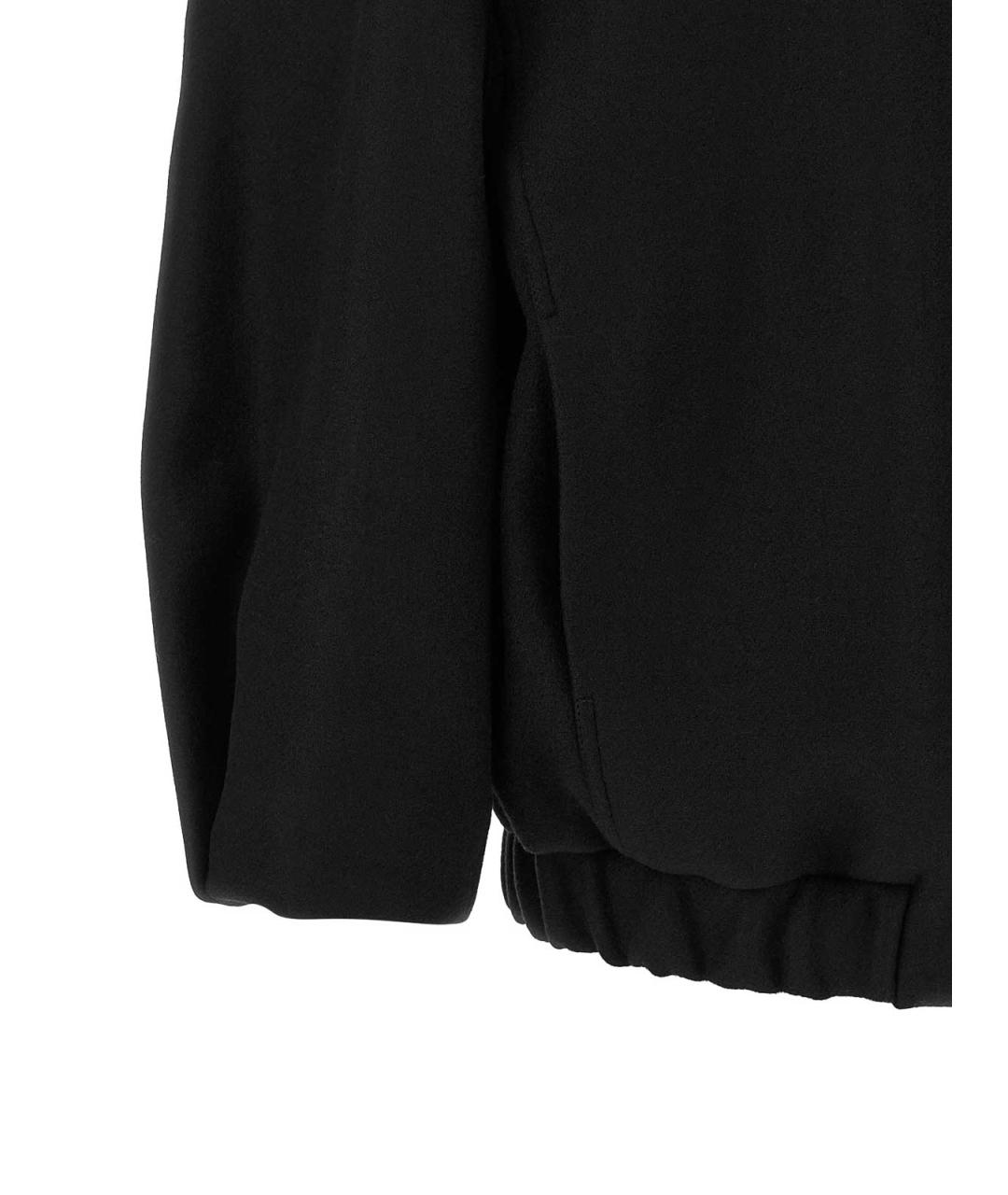 DRIES VAN NOTEN Черная шерстяная куртка, фото 4