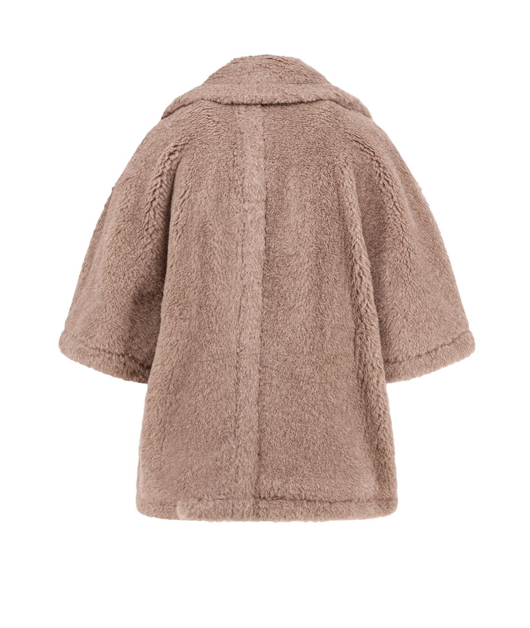 MAX MARA Бежевое шерстяное пальто, фото 2