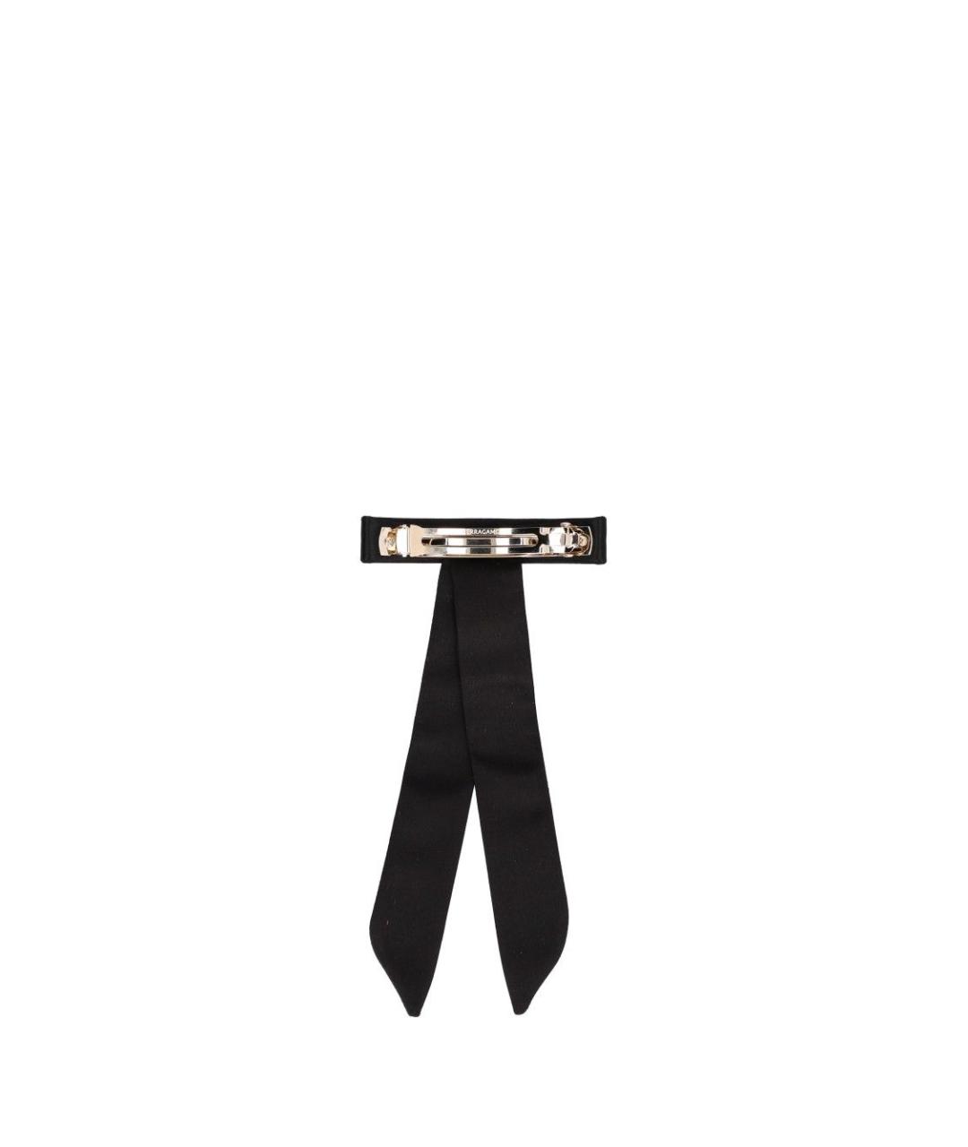 FERRAGAMO Черная заколка, фото 2