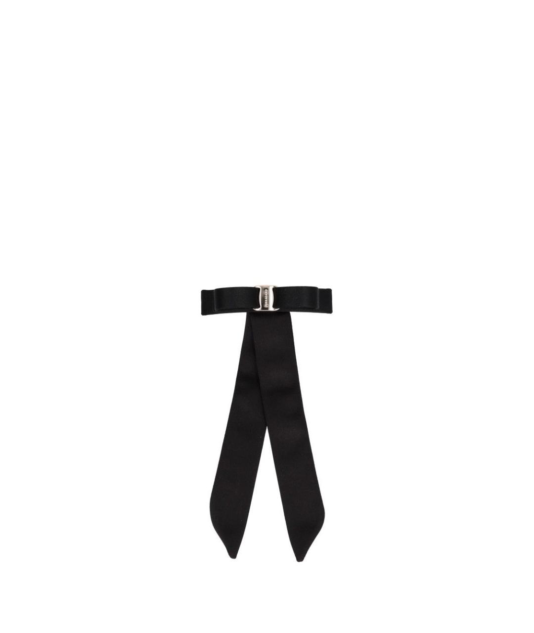 FERRAGAMO Черная заколка, фото 3