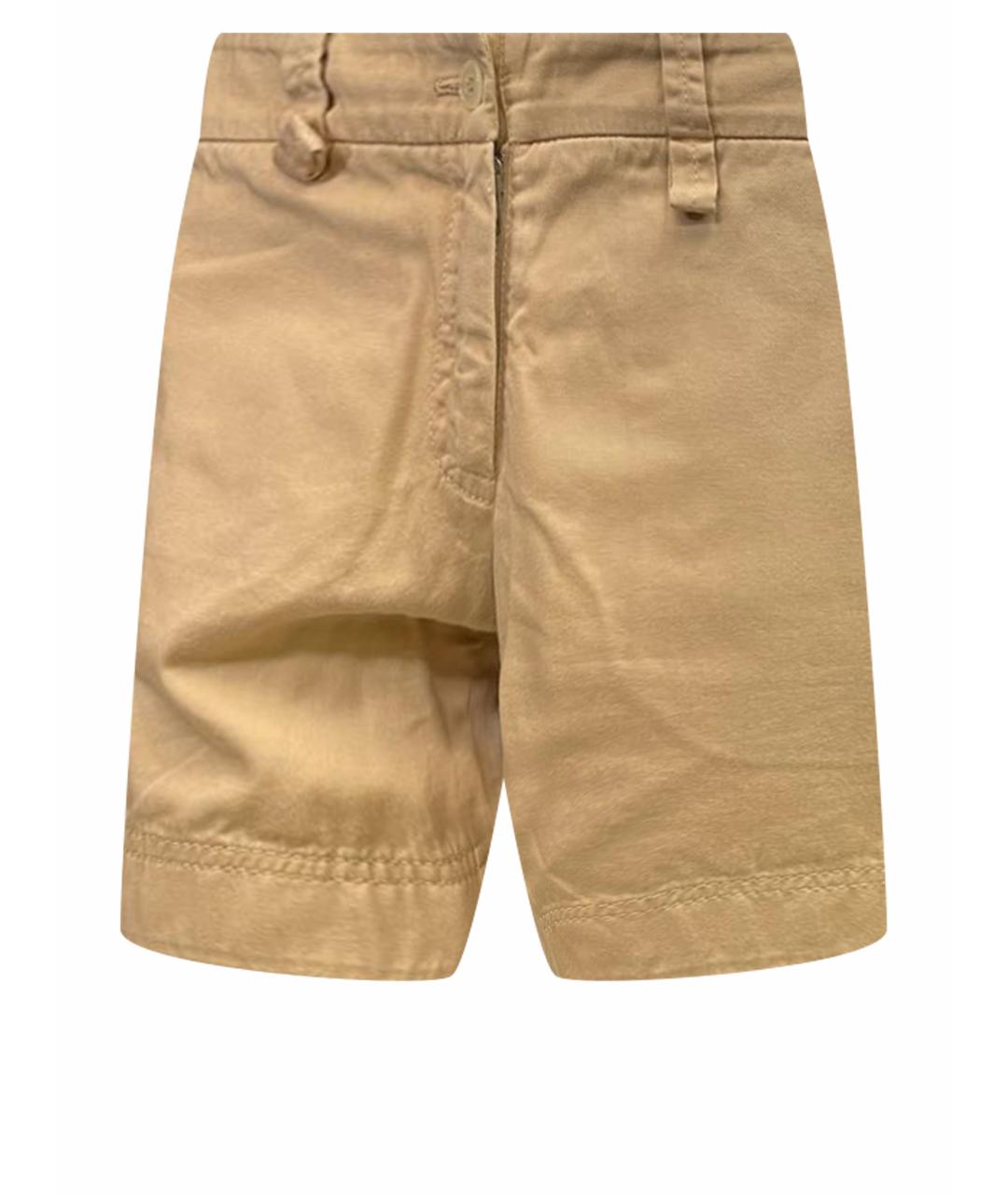 MISSONI Бежевые хлопковые шорты, фото 1