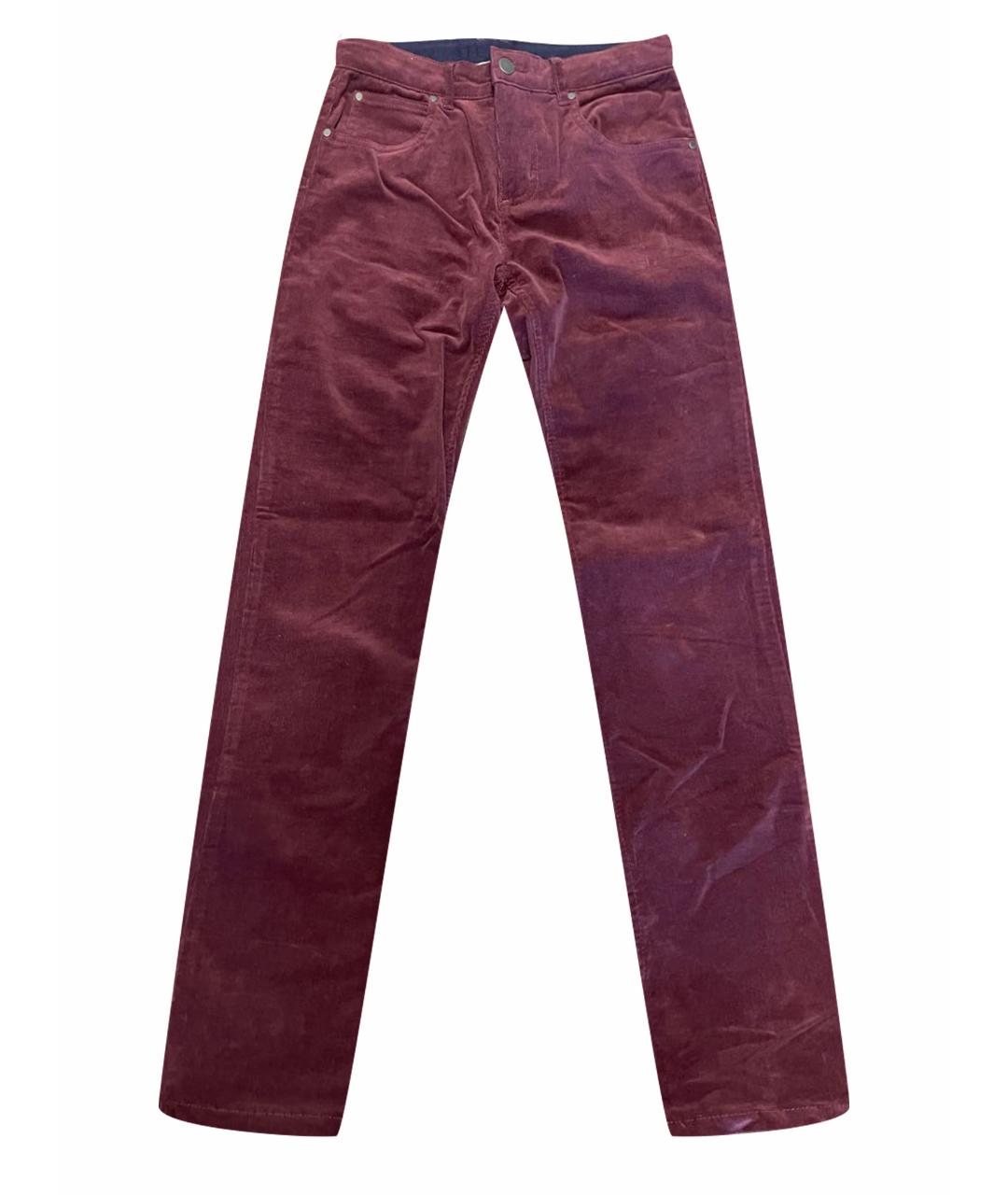 STELLA MCCARTNEY KIDS Бордовые бархатные брюки и шорты, фото 1