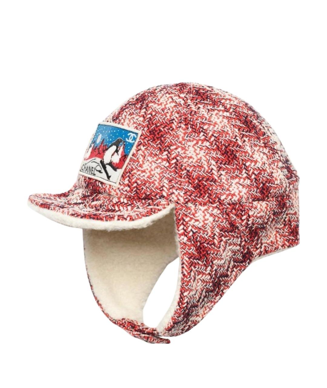 CHANEL Красная шапка, фото 1