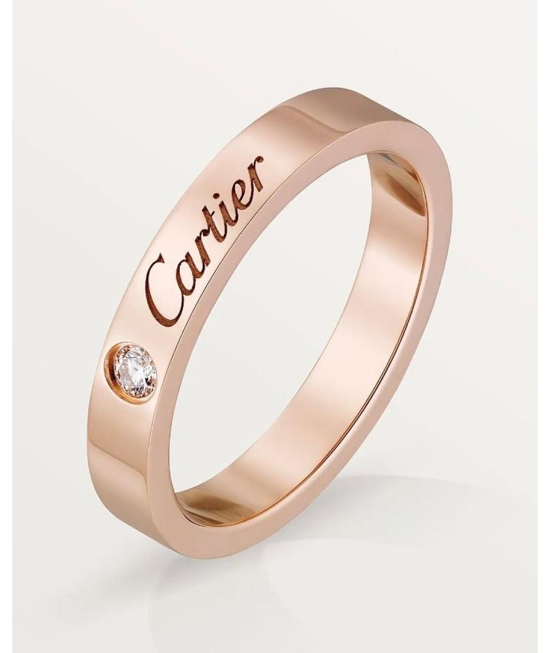 CARTIER Золотое кольцо из розового золота, фото 9