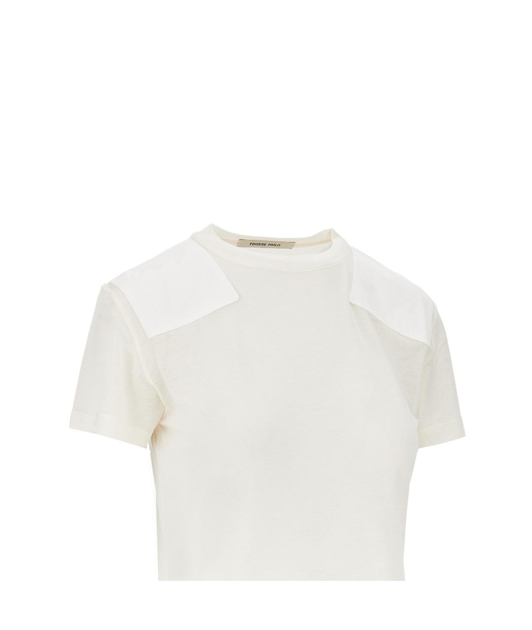PHOEBE PHILO Белая футболка, фото 2