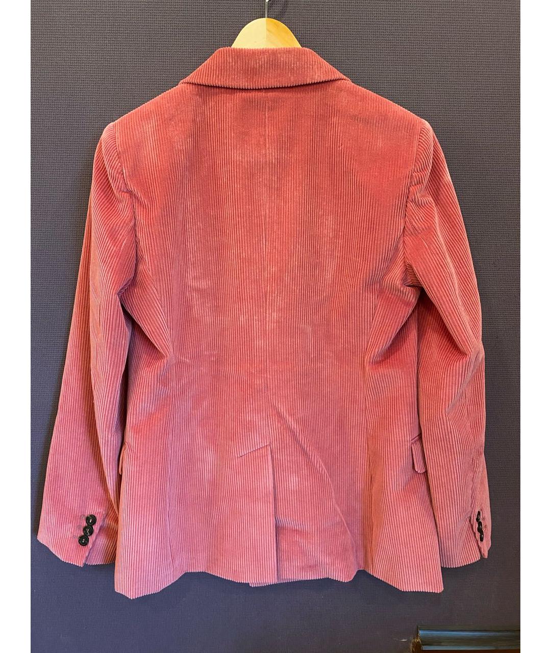 WEEKEND MAX MARA Розовый велюровый жакет/пиджак, фото 2
