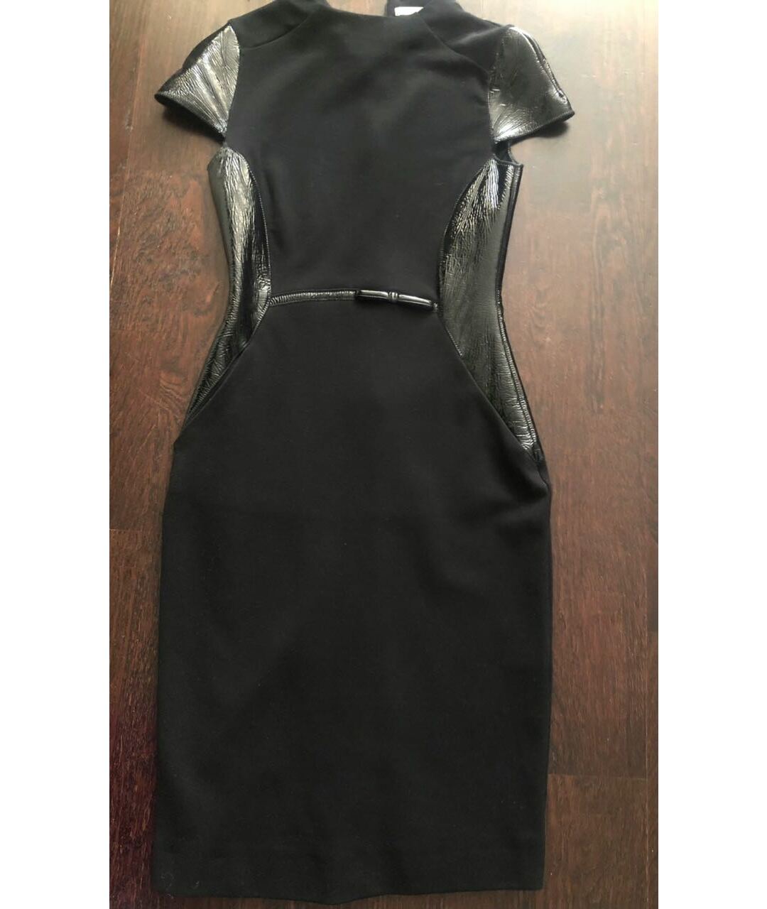 DOROTHEE SCHUMACHER Черное вискозное коктейльное платье, фото 7