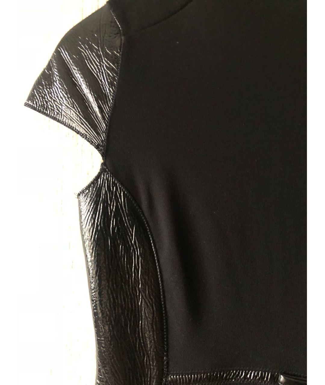 DOROTHEE SCHUMACHER Черное вискозное коктейльное платье, фото 3
