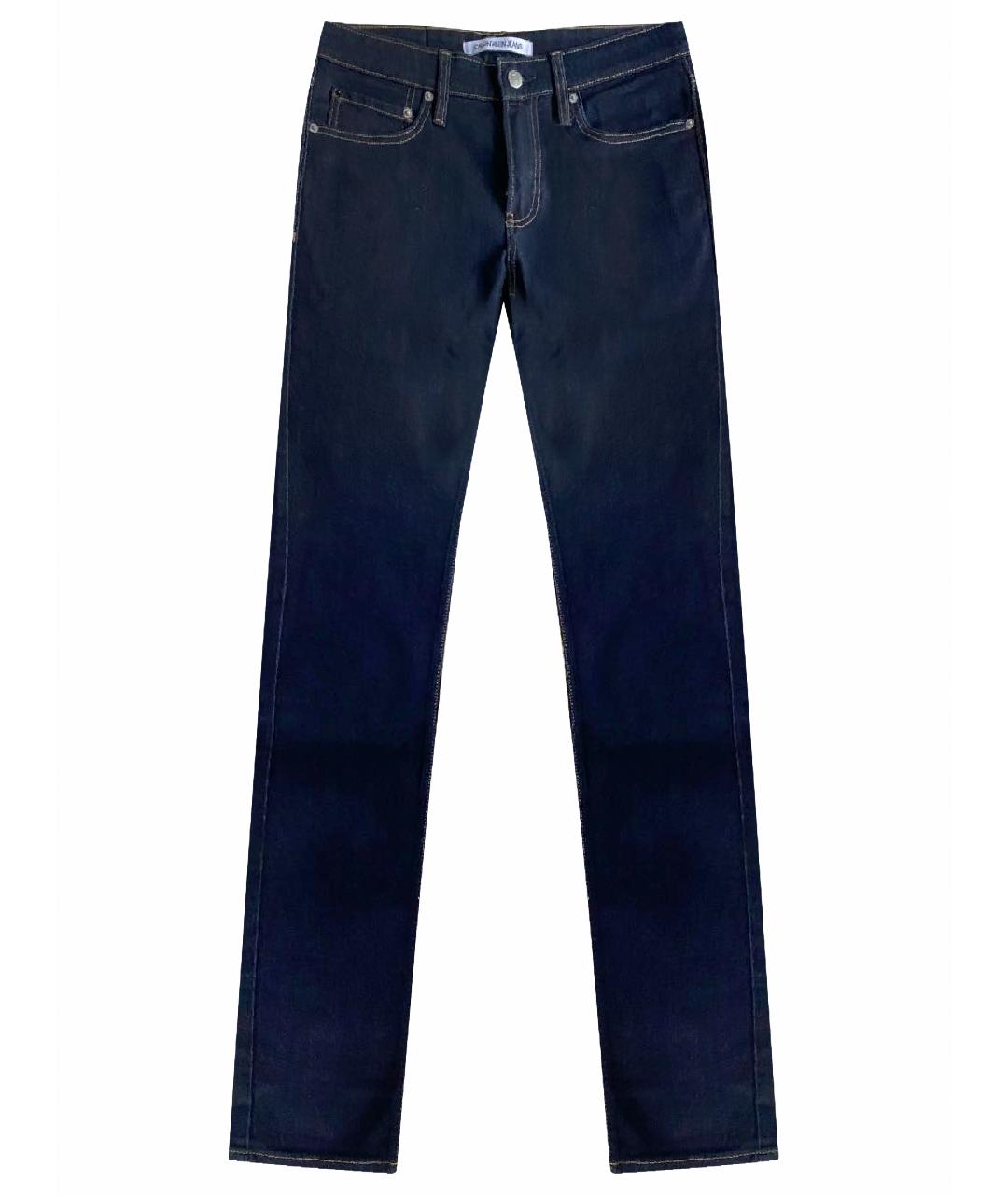 CALVIN KLEIN Темно-синие джинсы скинни, фото 1