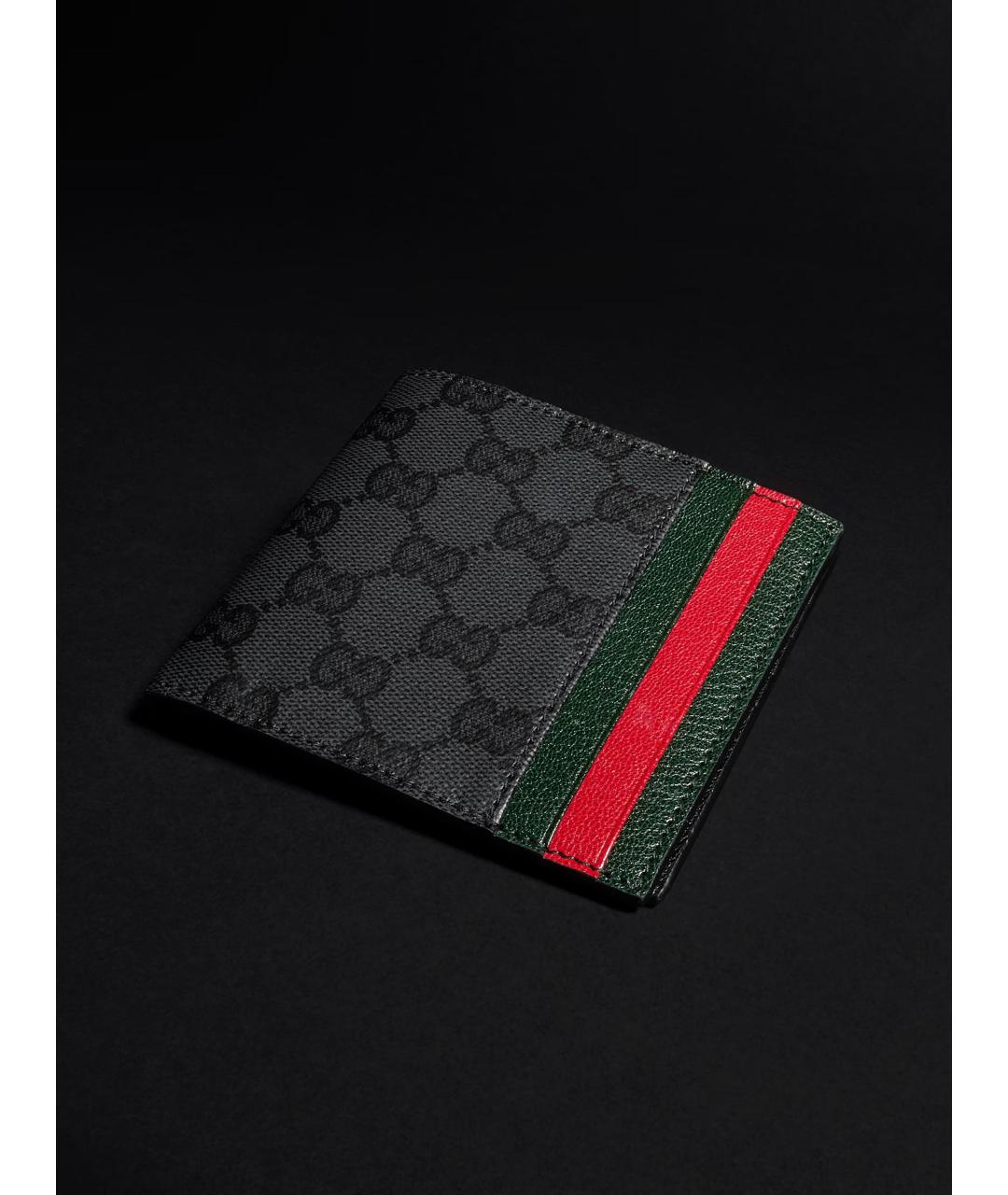 GUCCI Черный кошелек, фото 4