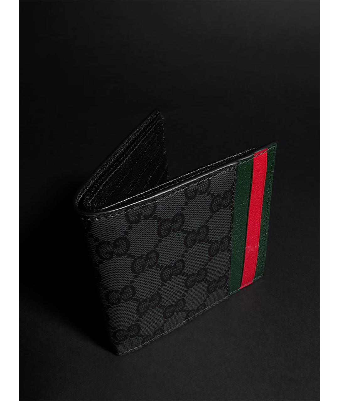 GUCCI Черный кошелек, фото 2