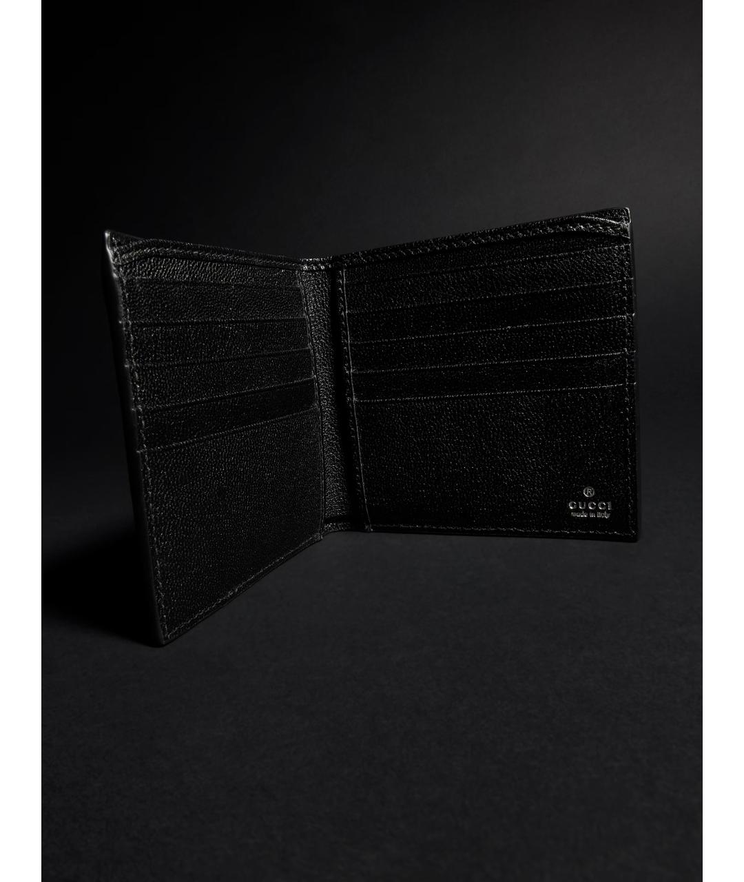 GUCCI Черный кошелек, фото 3