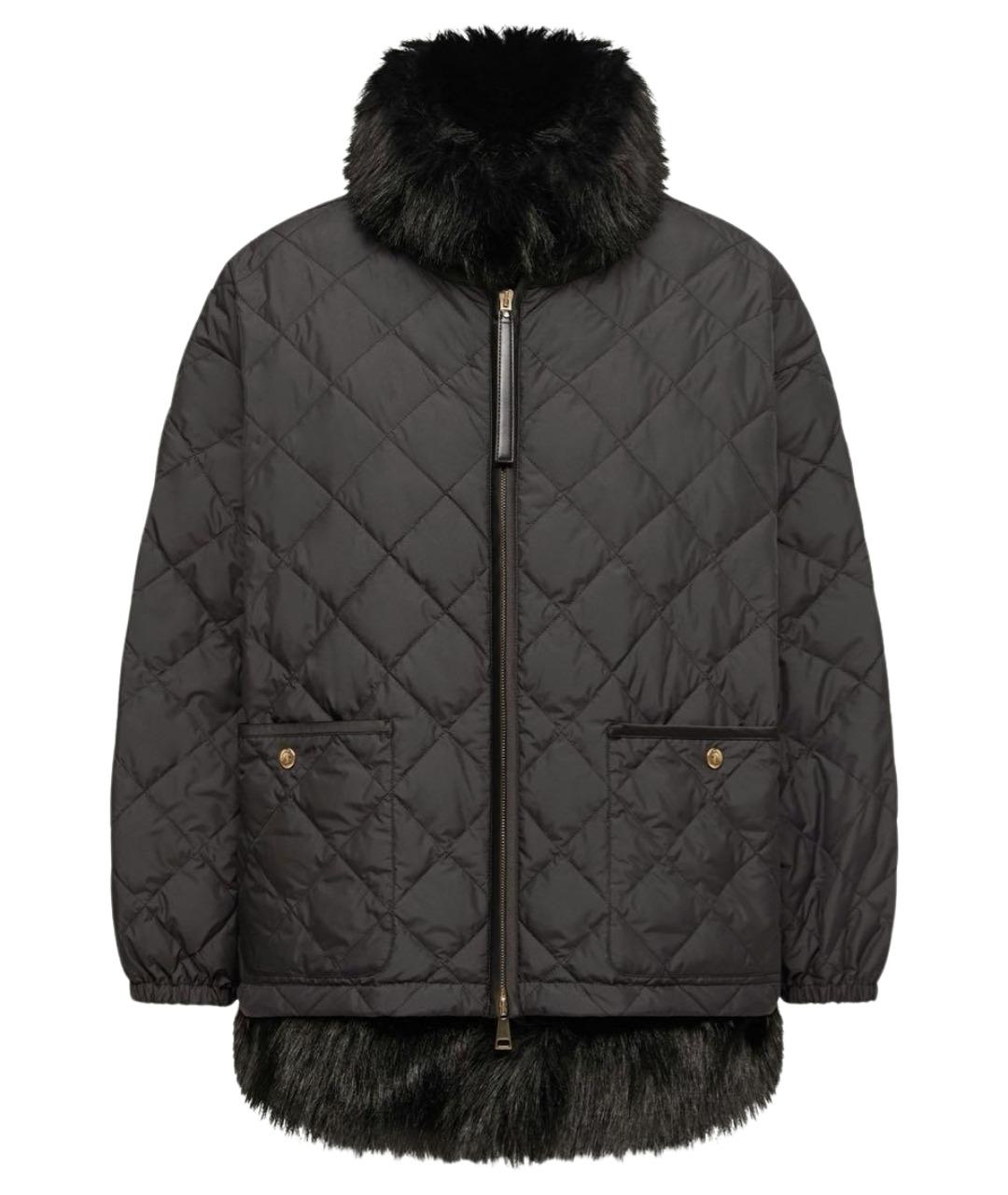 MONCLER Черная куртка, фото 1