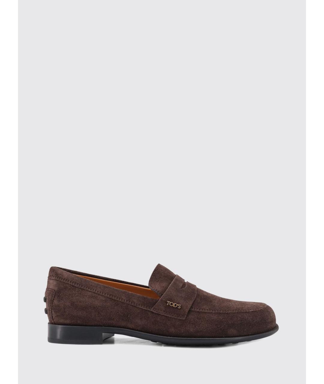 TOD'S Коричневые лоферы, фото 5
