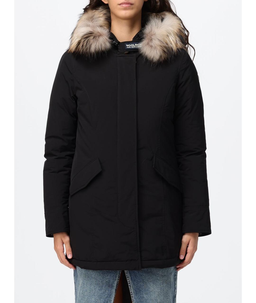 WOOLRICH Черная парка, фото 2
