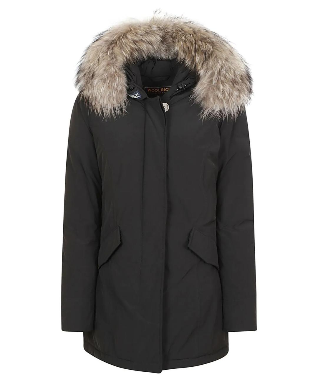 WOOLRICH Черная парка, фото 1