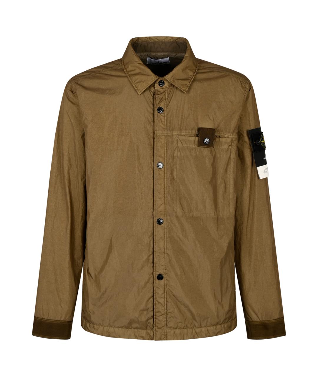 STONE ISLAND Хаки куртка, фото 1
