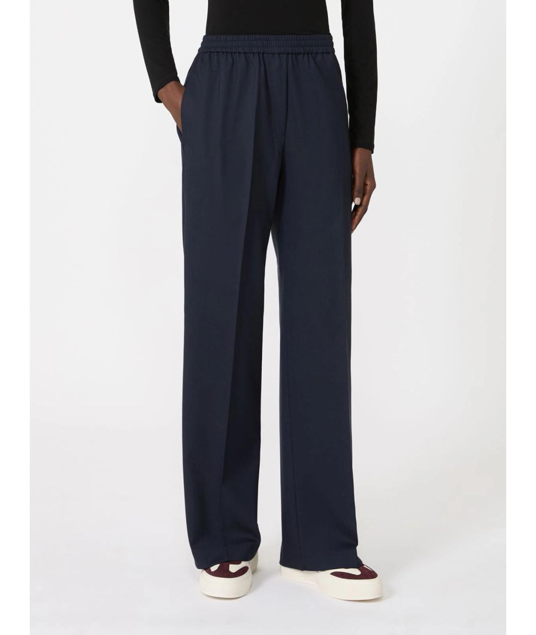WEEKEND MAX MARA Шерстяные прямые брюки, фото 3