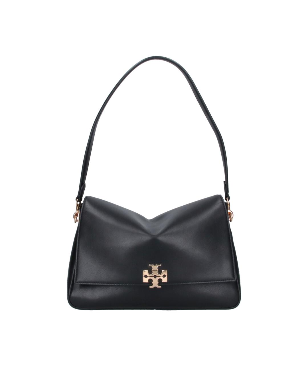 TORY BURCH Черная кожаная сумка через плечо, фото 6
