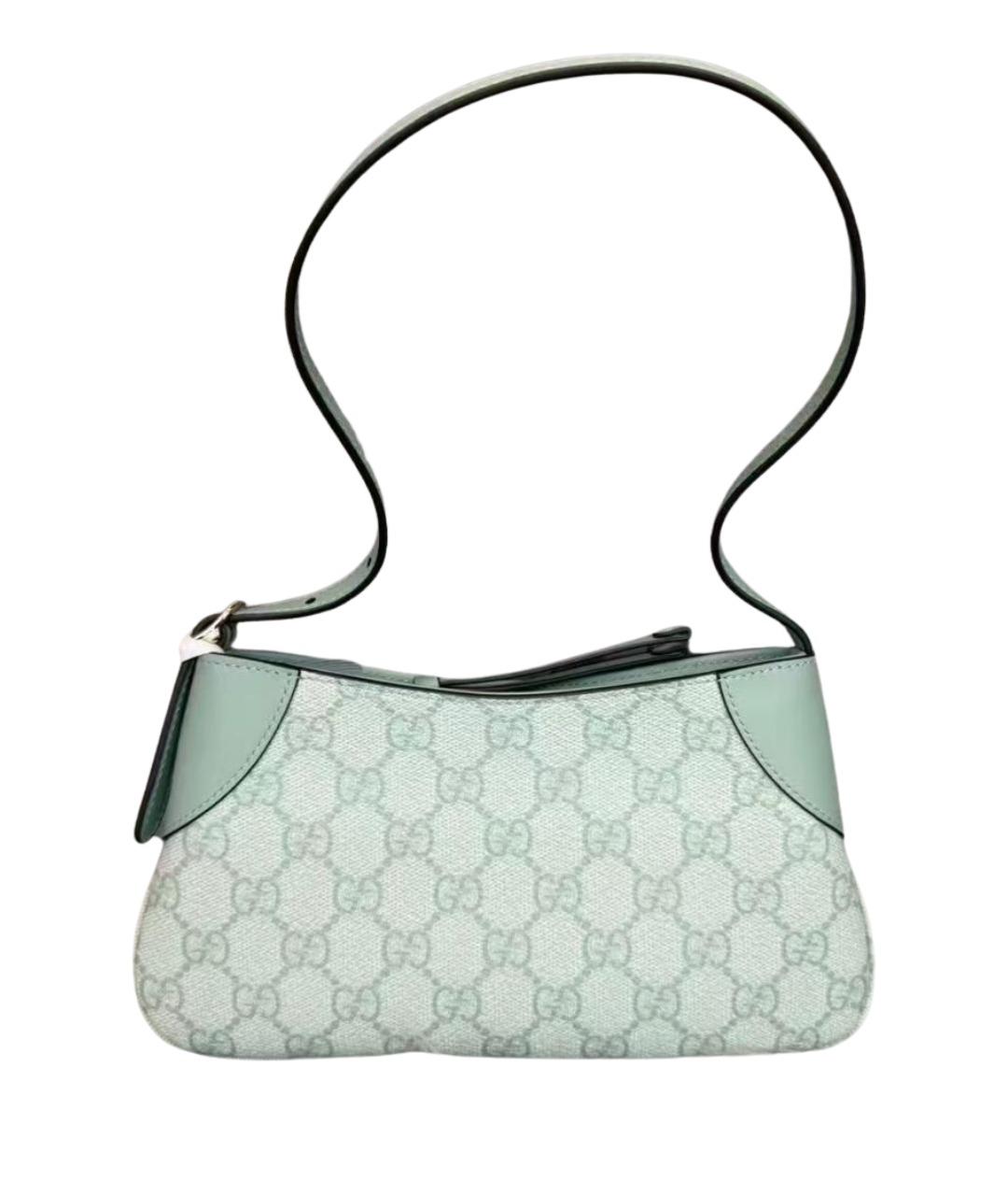 GUCCI Бирюзовая сумка через плечо, фото 1