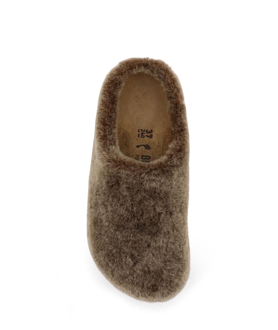 BIRKENSTOCK Бежевые сабо, фото 4