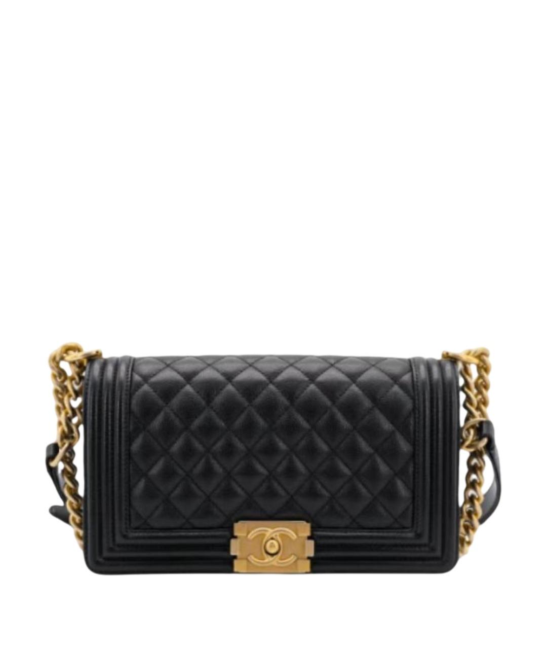 CHANEL Черная сумка через плечо, фото 7
