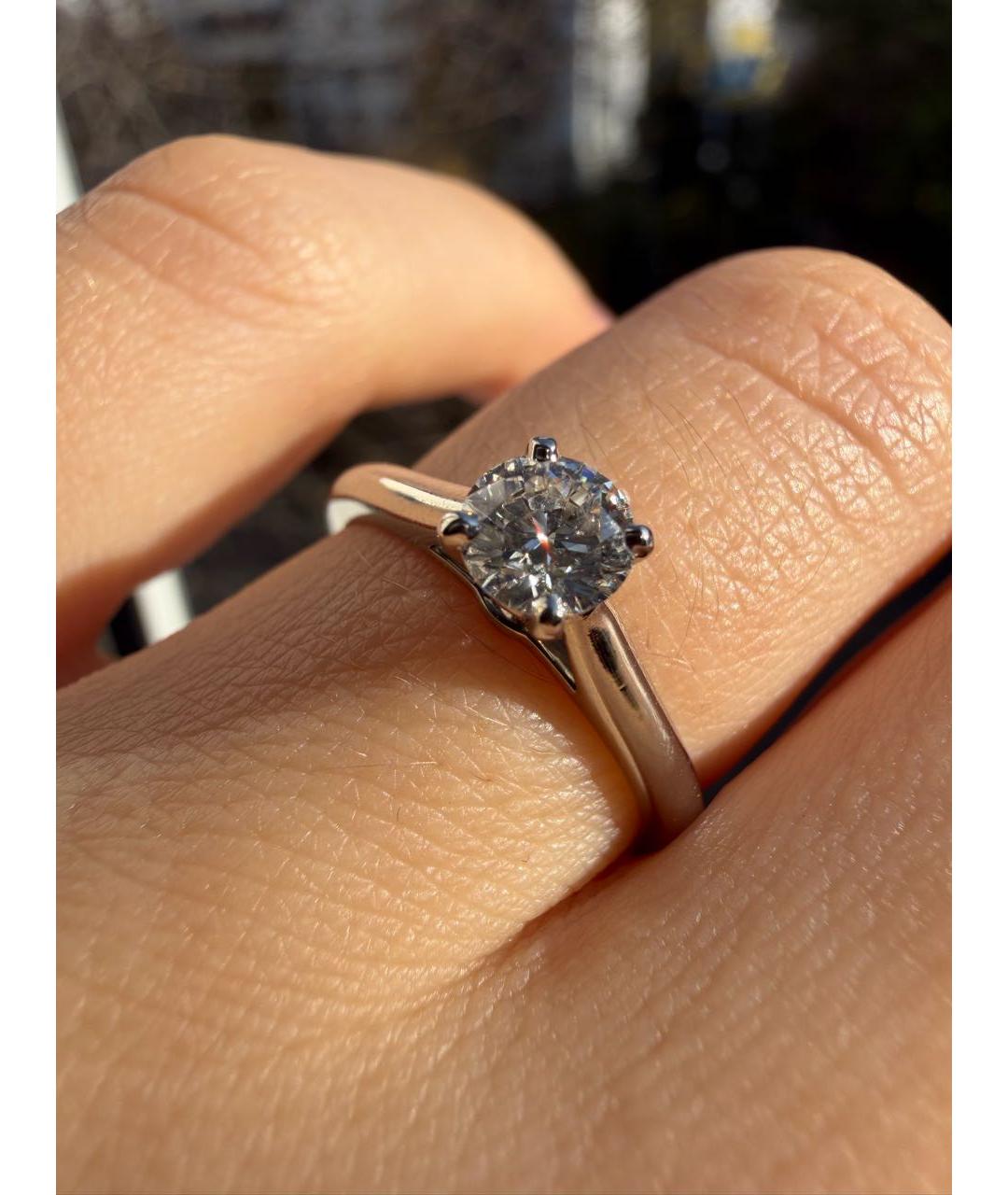 CARTIER Серебряное платиновое кольцо, фото 2