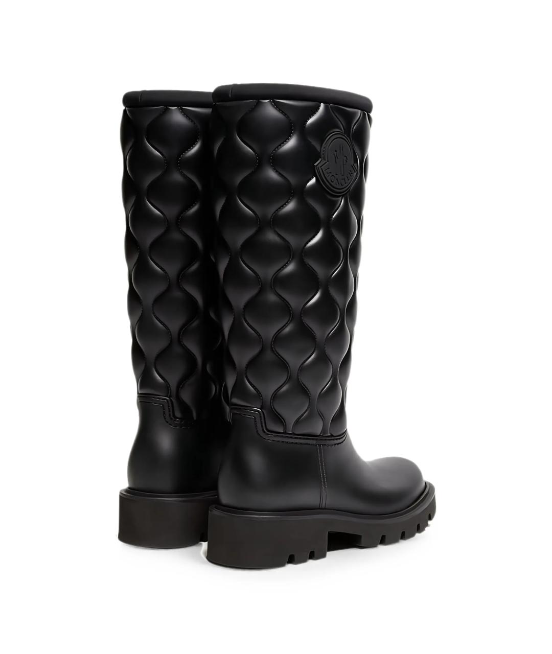 MONCLER Черные сапоги, фото 3