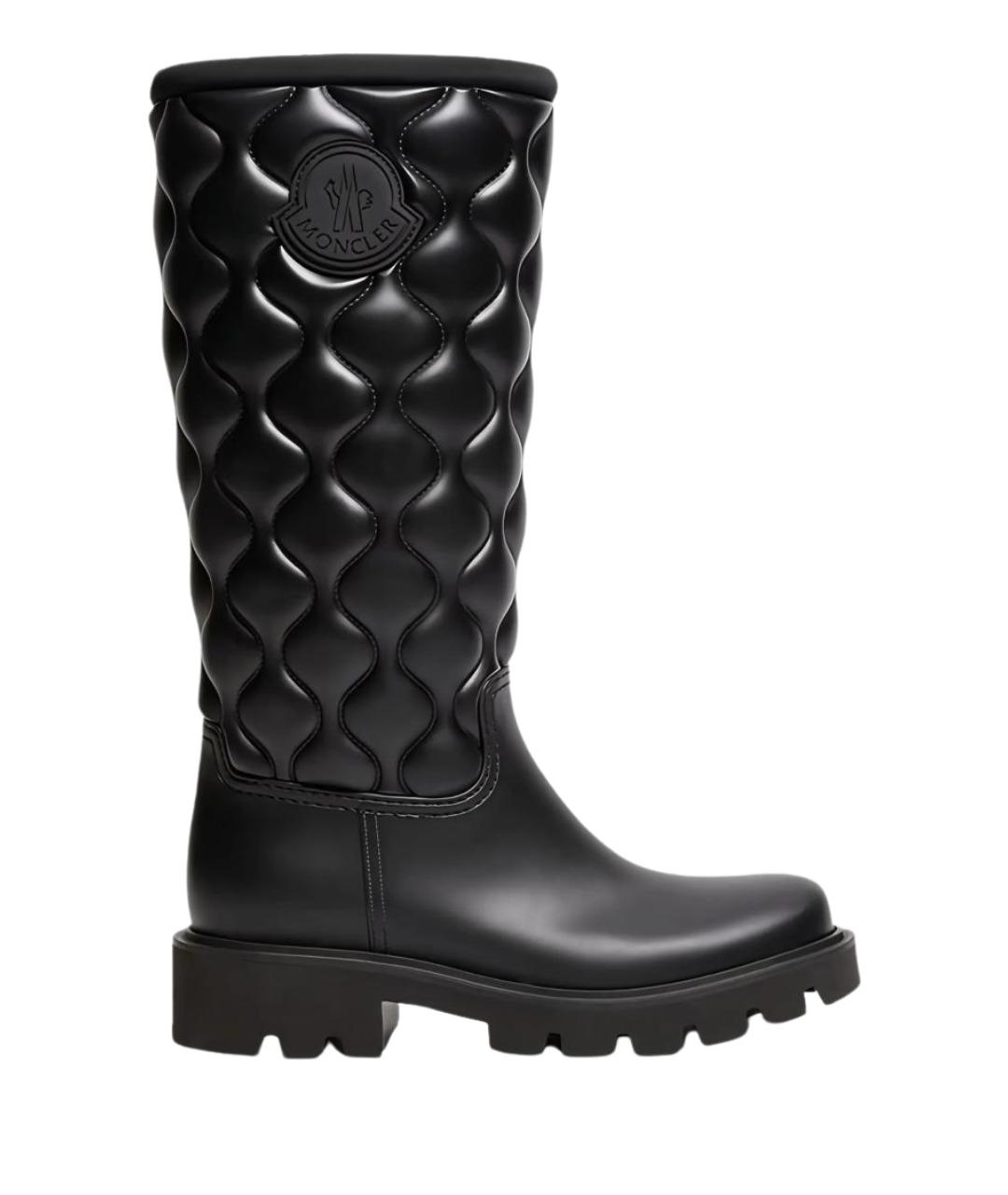 MONCLER Черные сапоги, фото 1