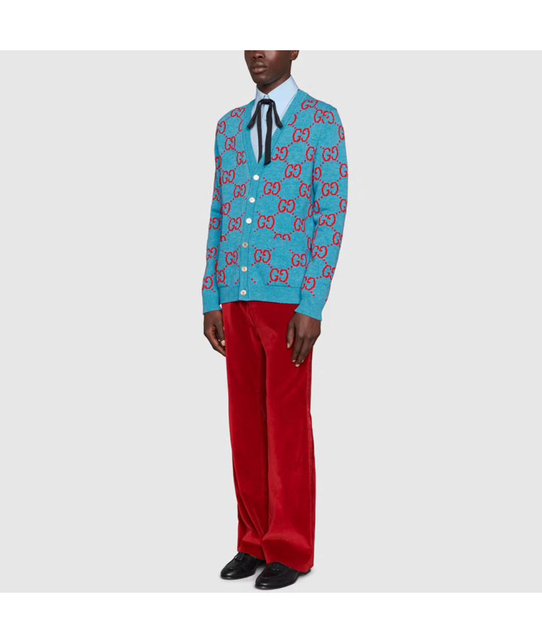 GUCCI Синий кардиган, фото 3