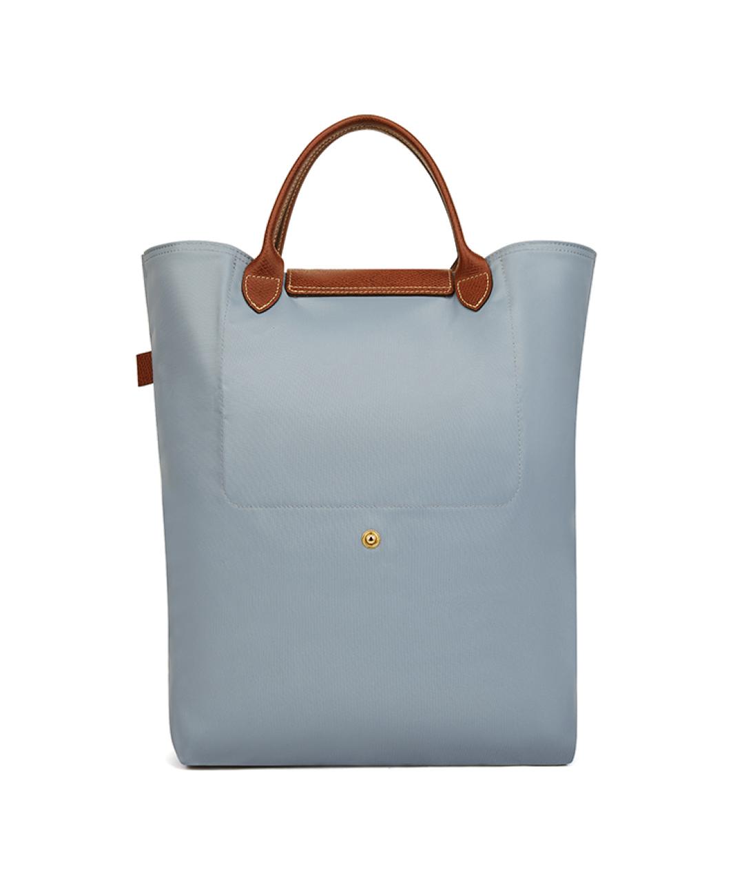 LONGCHAMP Серая тканевая сумка через плечо, фото 4