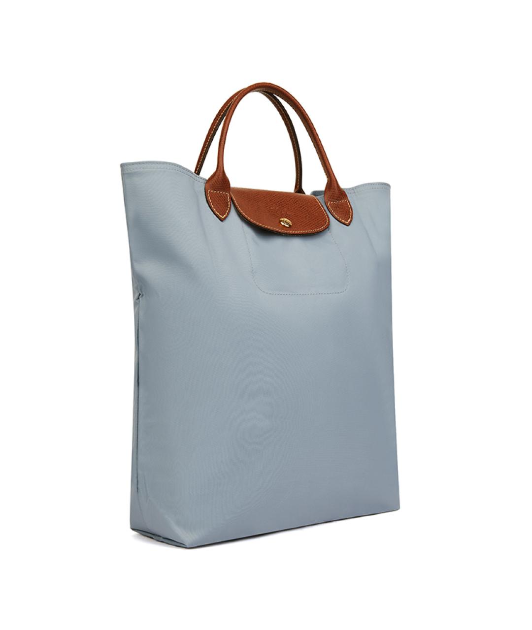 LONGCHAMP Серая тканевая сумка через плечо, фото 3