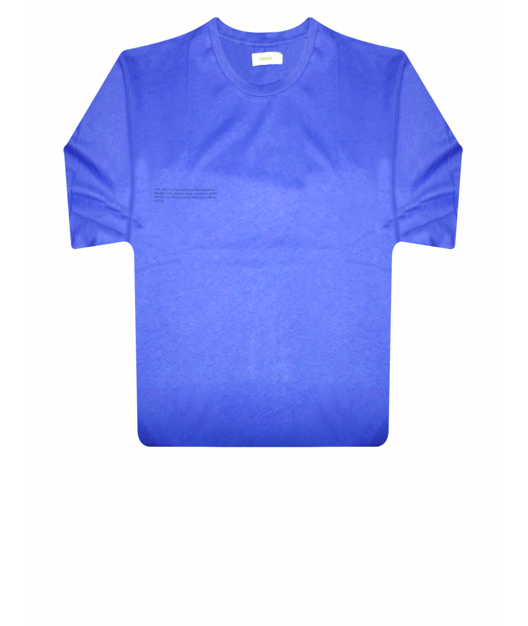 THE PANGAIA Синяя хлопковая футболка, фото 1