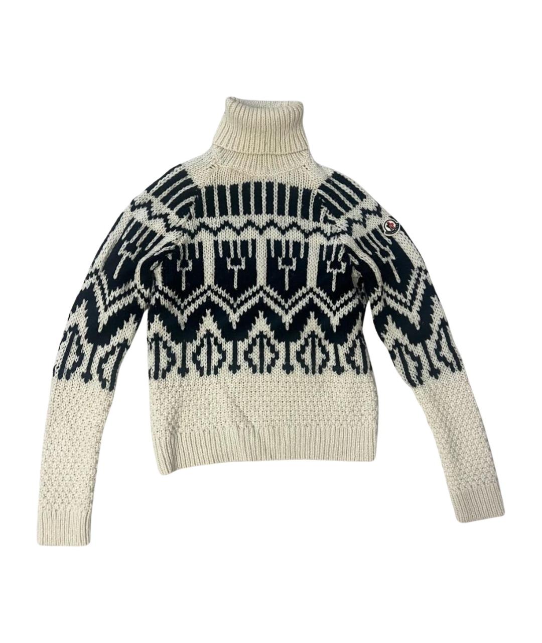 MONCLER Мульти шерстяной джемпер / свитер, фото 1