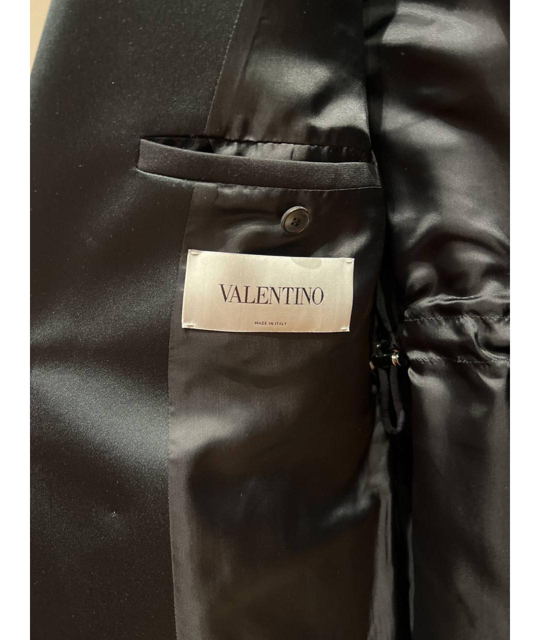 VALENTINO Черный шерстяной жакет/пиджак, фото 5